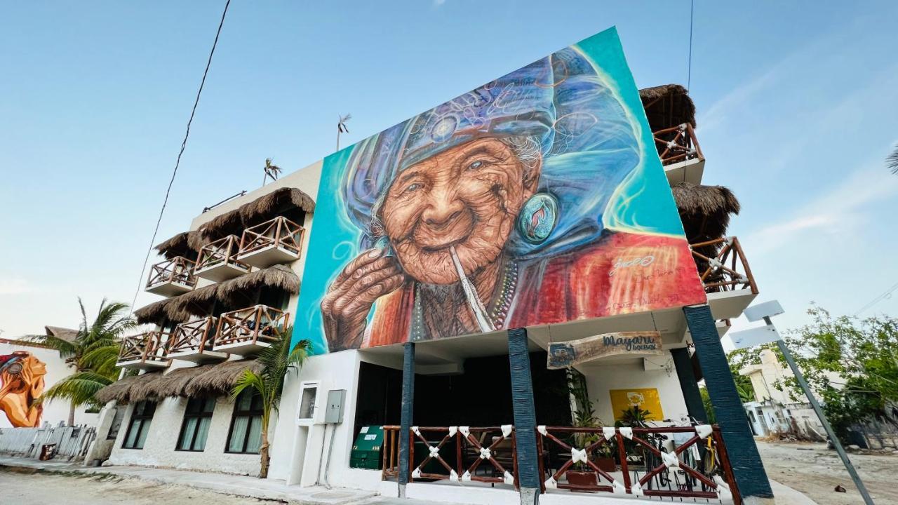 Hotel Mayari Holbox Exterior foto Mural in Tulum