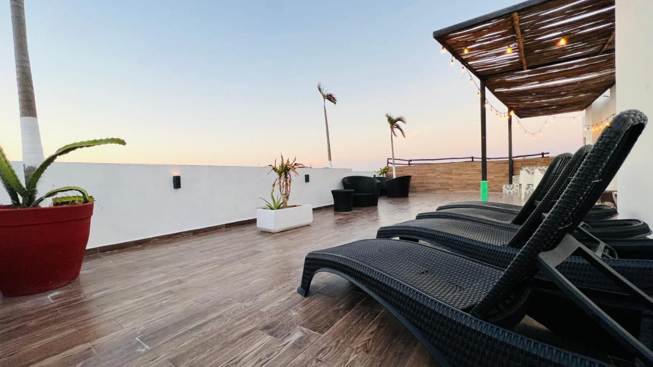 Hotel Mayari Holbox Exterior foto Rooftop at Hotel Habita